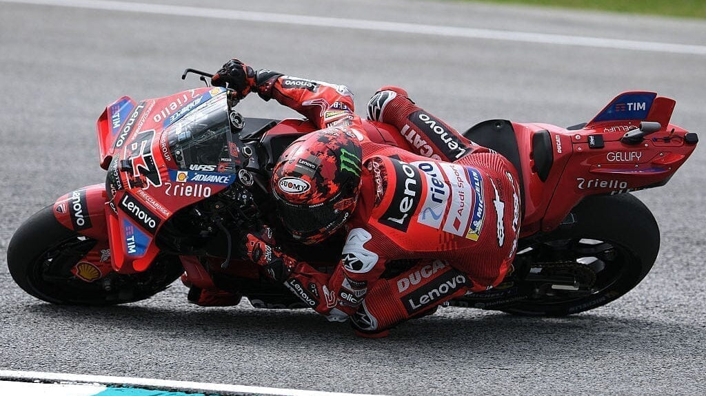 Francesco Bagnaia of Italy and Ducati Lenovo Team rides during Moto GP Qualifying at Sepang Circuit on October 25th, 2025 in Kuala Lumpur, Malaysia Photo by How Foo Yeen/Getty Images Editorial #2243142091