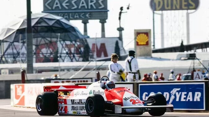 F1 car with Marlboro branding