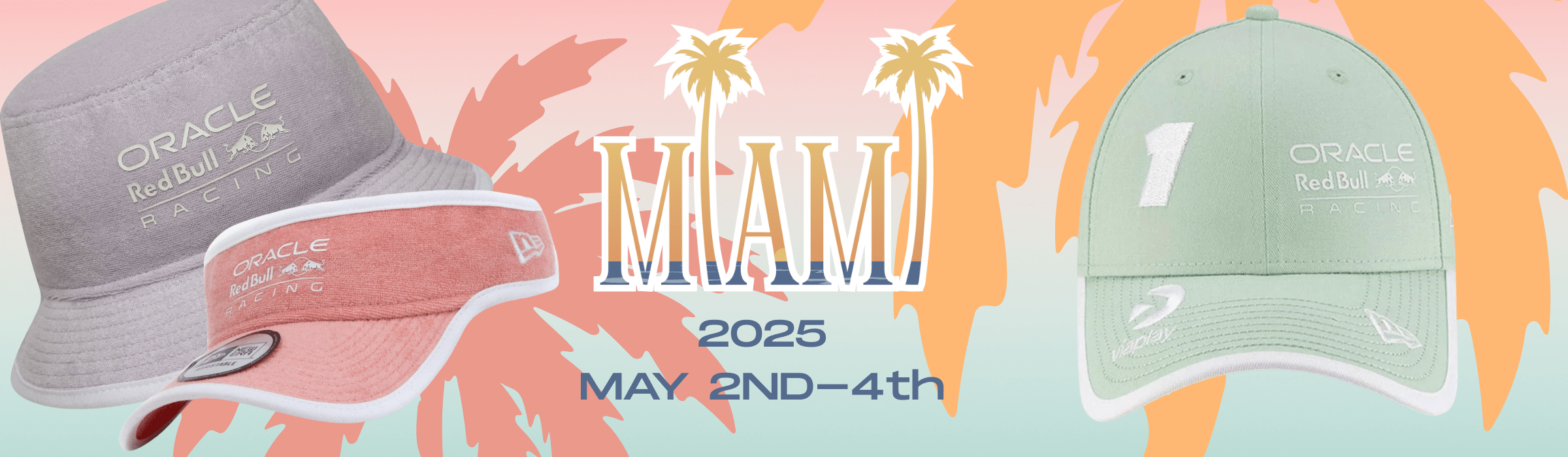 2024 Officially Licensed #MIAMIGP F1 merchandise shop at CMC Motorsports