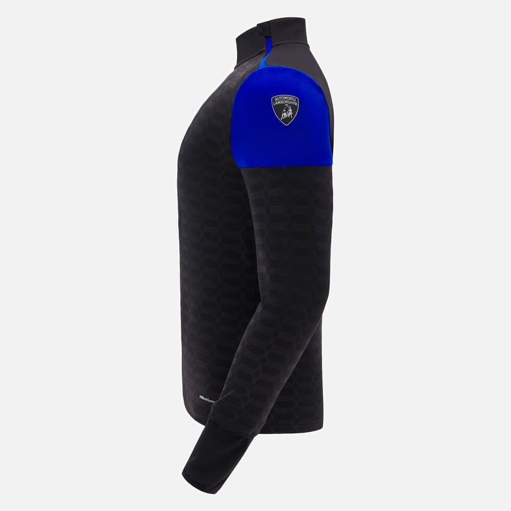 Automobili Lamborghini Men's Activewear Sweatshirt - Black Sweatshirt Automobili Lamborghini