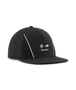 BMW "M" Motorsports Puma Flat Brim Hat - Black/White Hats BMW Motorsports Black