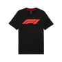 Formula 1 Tech Collection F1 Men's Essential Logo T-Shirt - Black/White/Red/Pink T-shirts Formula 1 S Black