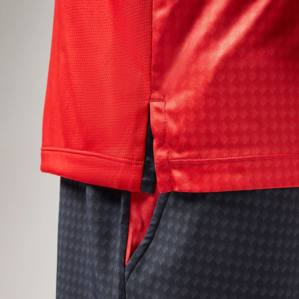 Ducati x Macron Men's Padel T-Shirt - Red/Black T-shirts Ducati
