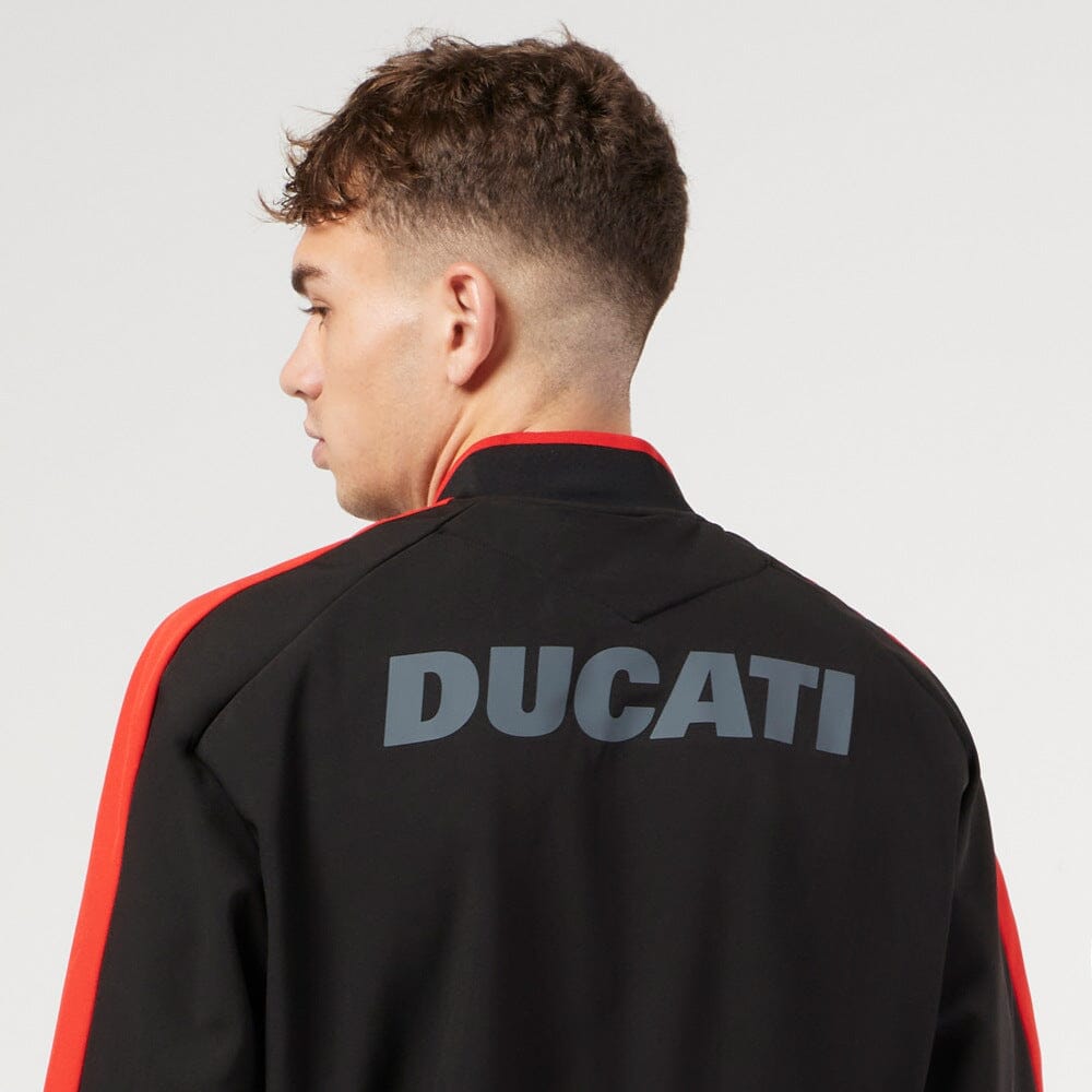 Ducati x Macron Men's Warmup College Jacket - Black Jackets Ducati