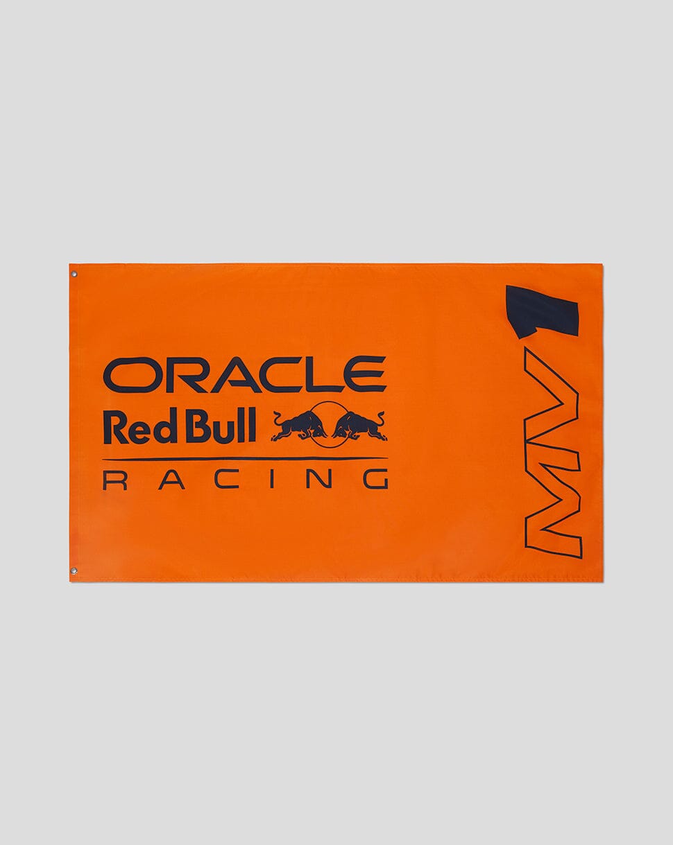 Red Bull Racing F1 Max Verstappen Flag - Orange Flag Red Bull Racing