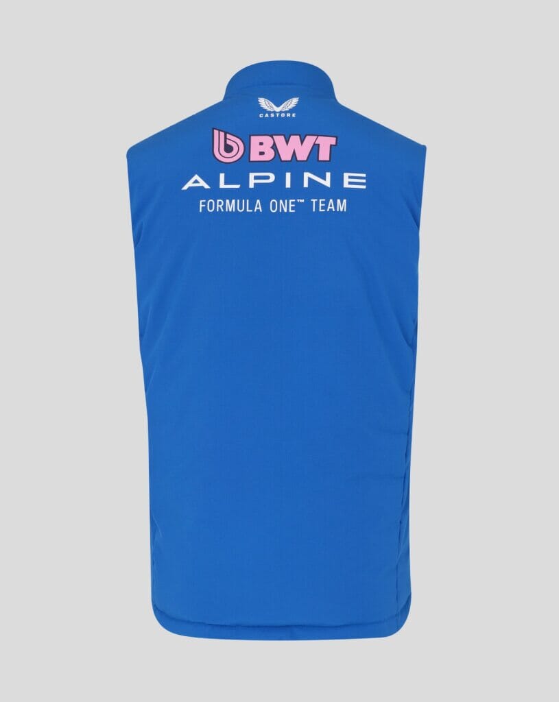 Alpine Racing F1 2026 Team Vest - Lapis Blue Vest Alpine