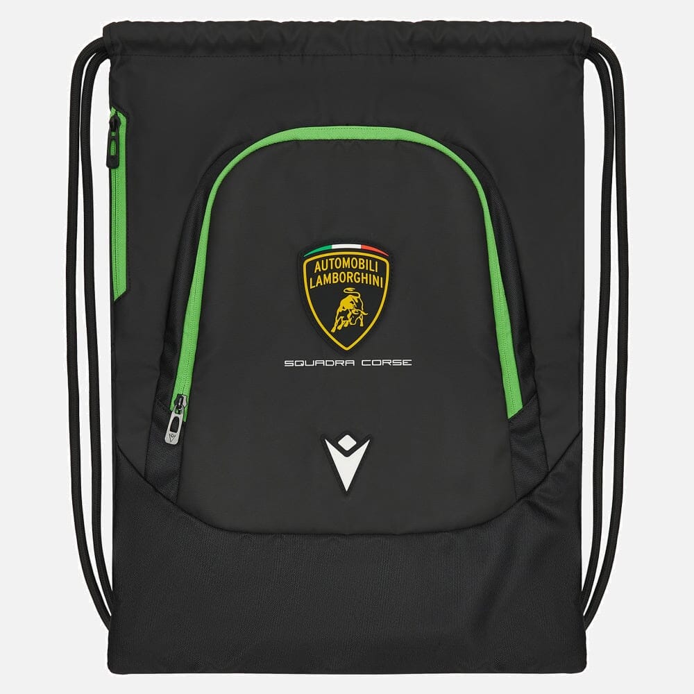 Automobili Lamborghini Squadra Corse Pullbag - Black Bags Automobili Lamborghini
