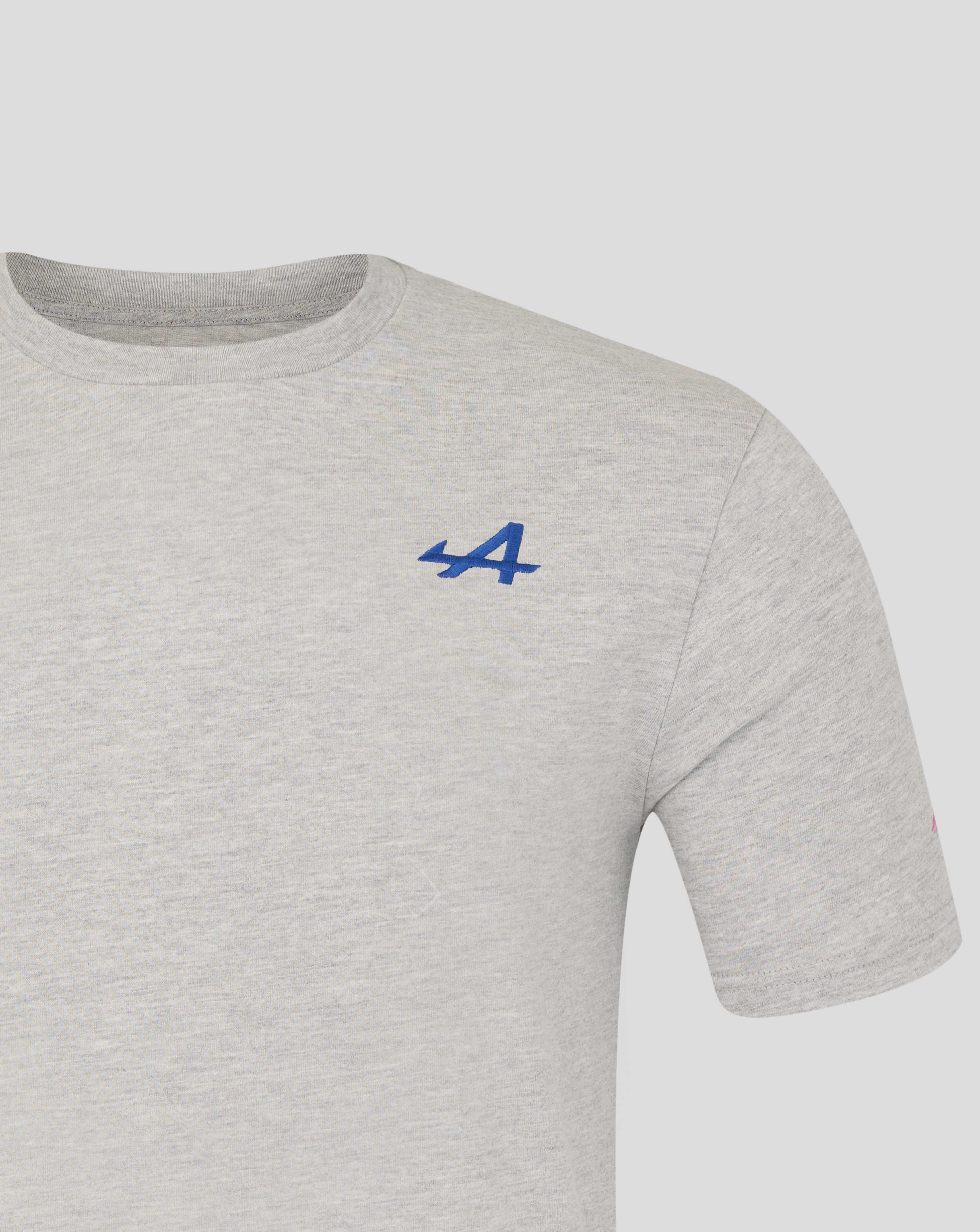 Alpine Racing F1 Regular Fit T-Shirt - Grey T-shirts Alpine