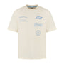 Formula 1 Tech Heritage Graphic T-Shirt - Cream T-shirts Formula 1