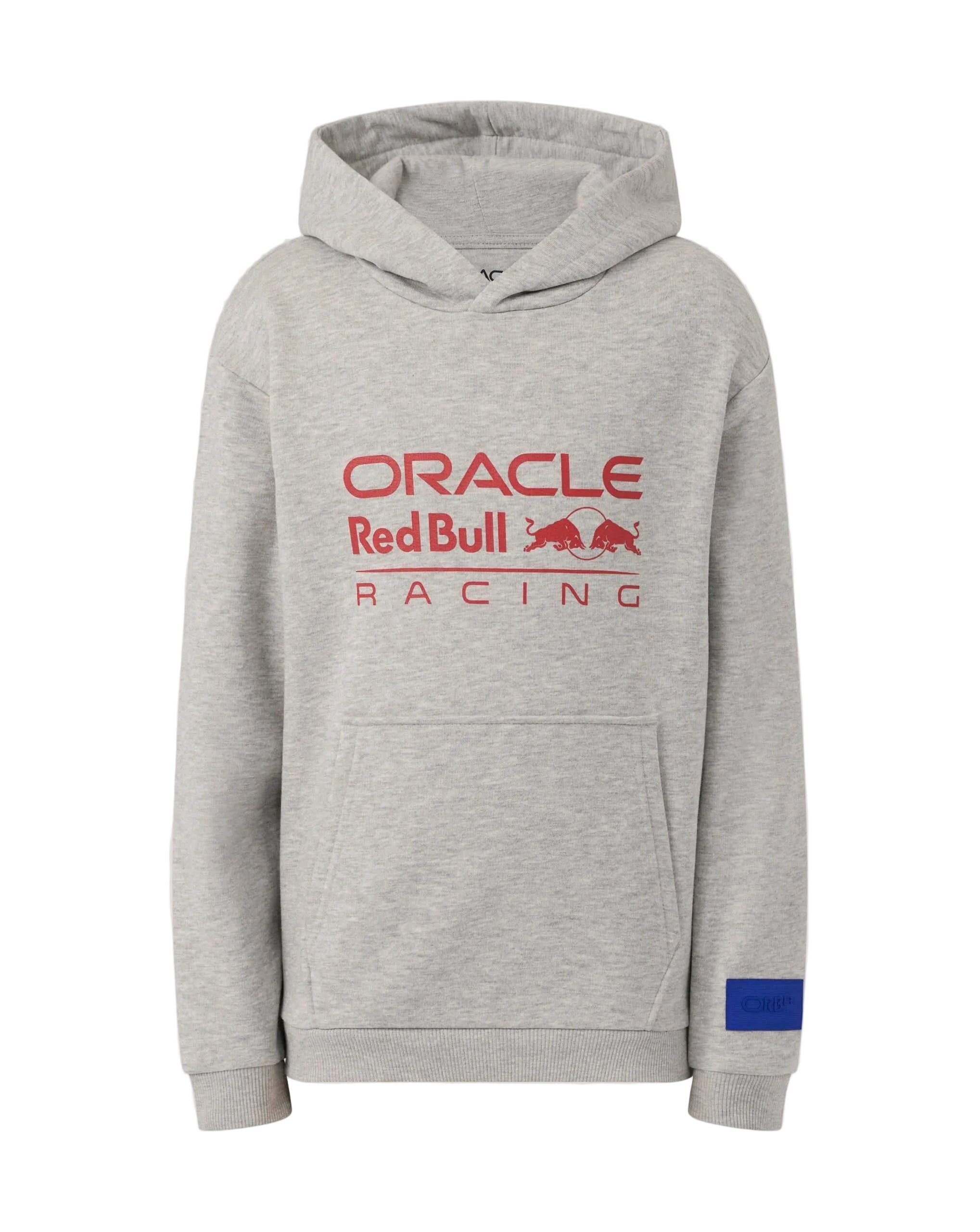 Red Bull Racing F1 Kid's Large Logo Hoodie - Youth Navy/Blue/Grey Hoodies Red Bull Racing S Gray