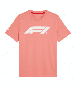 Formula 1 Tech Collection F1 Men's Essential Logo T-Shirt - Black/White/Red/Pink T-shirts Formula 1 S Pink