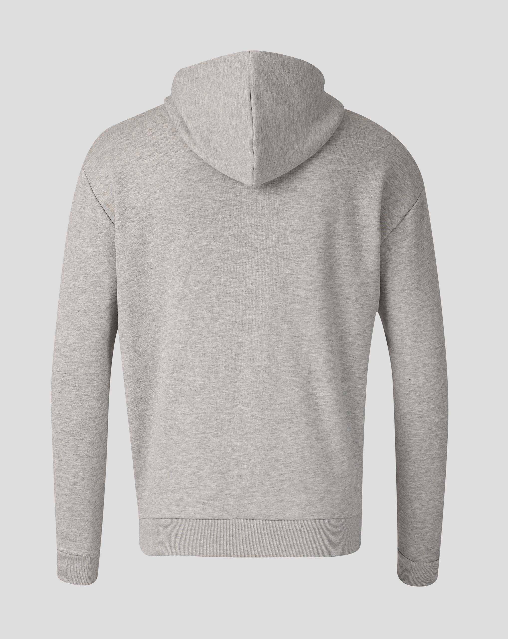 Haas Racing F1 Logo Hoodie - Gray Marl Hoodies Haas F1 Racing Team