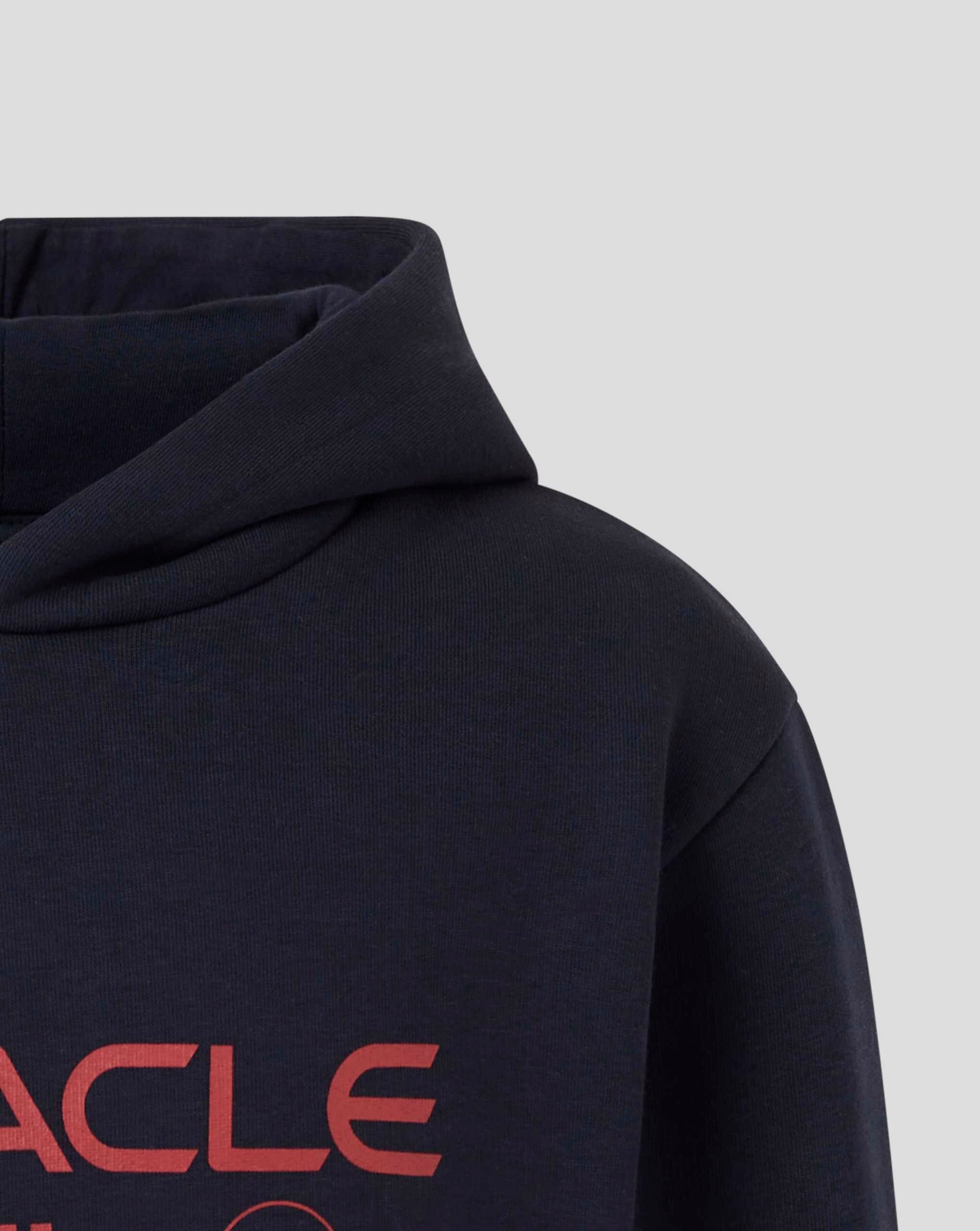 Red Bull Racing F1 Kid's Large Logo Hoodie - Youth Navy/Blue/Grey Hoodies Red Bull Racing