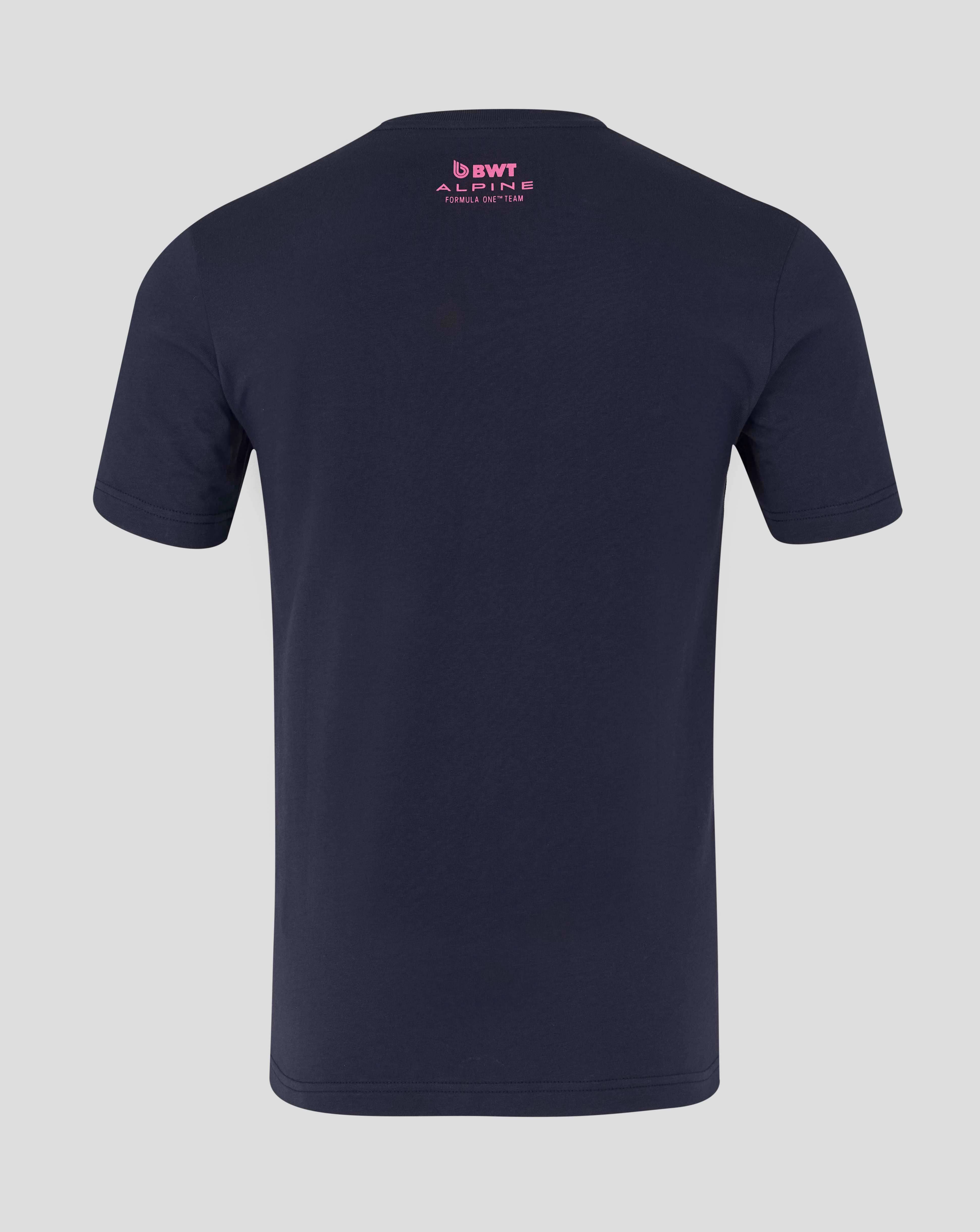Alpine Racing F1 'A' Graphic Relaxed Fit T-Shirt - Navy T-shirts Alpine