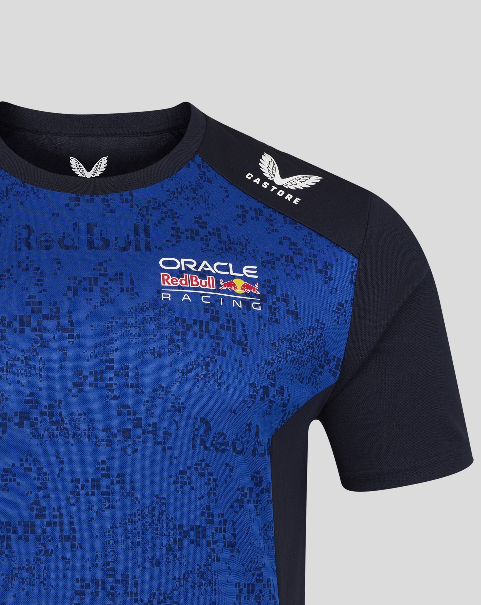 Red Bull Racing F1 Men's 2026 Max Verstappen Team T-Shirt- Blue T-shirts Red Bull Racing