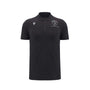 Automobili Lamborghini Squadra Corse Men's Polo Shirt - Black Polos Automobili Lamborghini