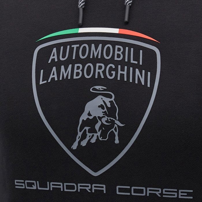 Automobili Lamborghini SC63 Hypercar Men's Pullover Hoodie - Black Hoodies Automobili Lamborghini