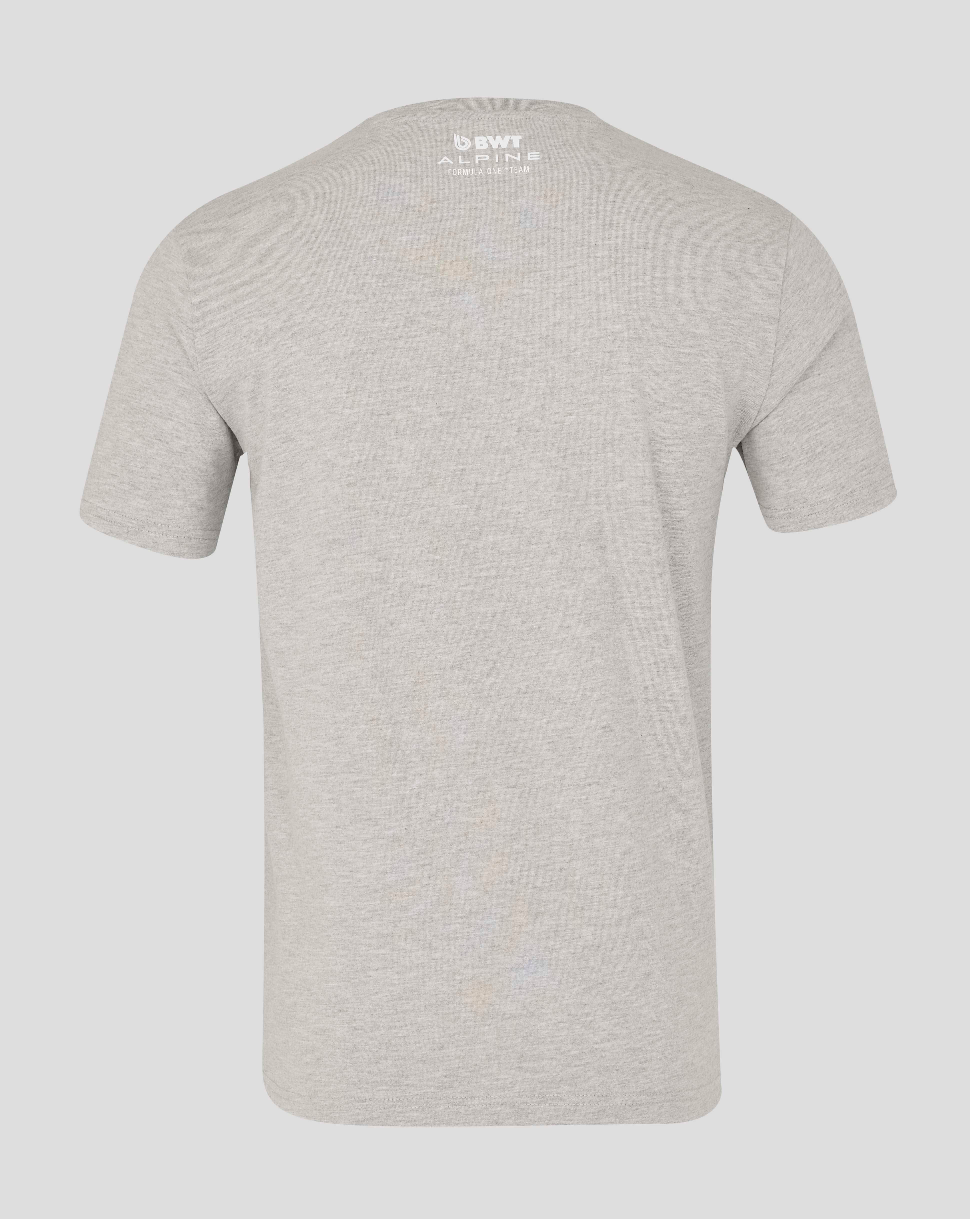 Alpine Racing F1 'A' Graphic T-Shirt - Grey T-shirts Alpine