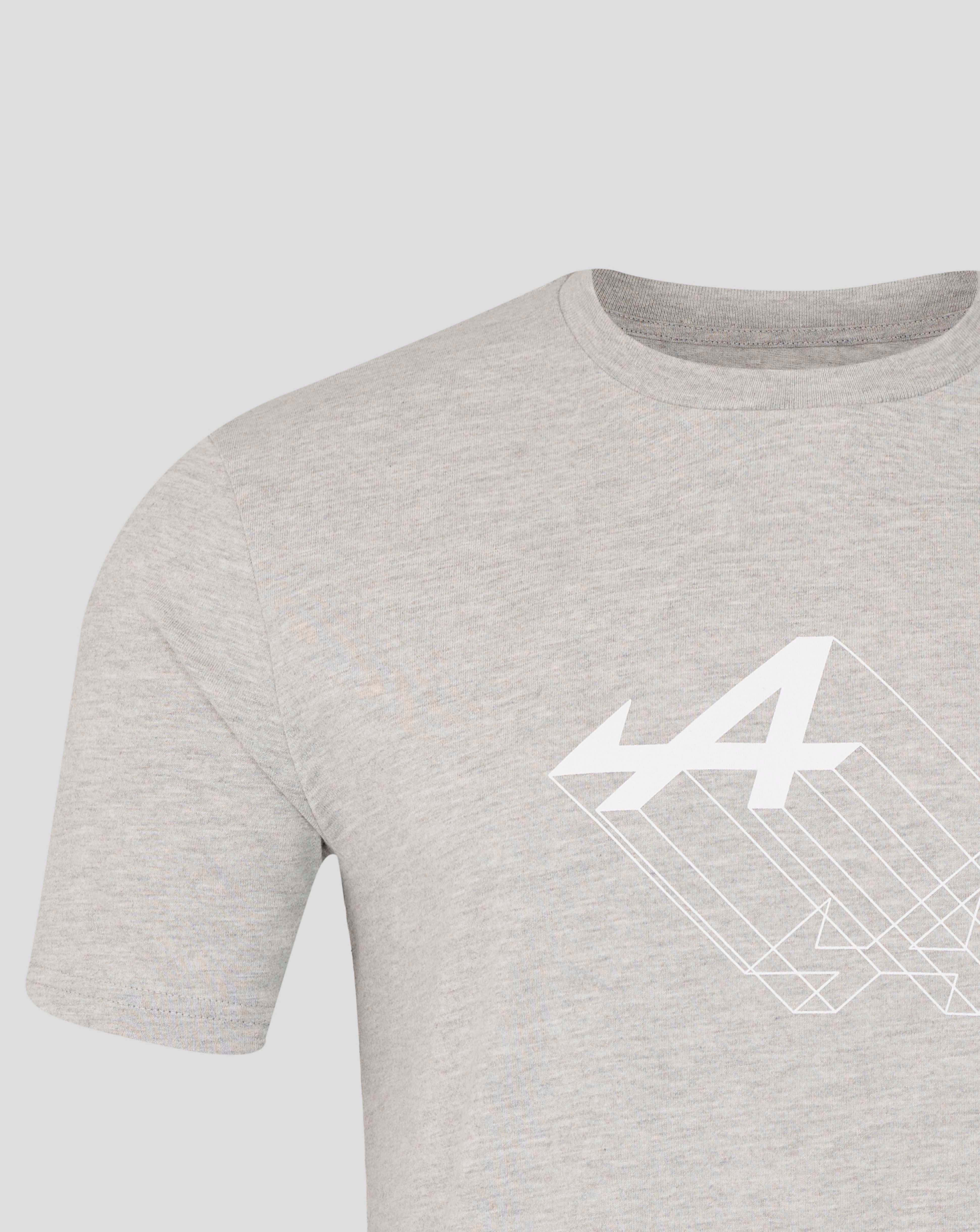 Alpine Racing F1 'A' Graphic T-Shirt - Grey T-shirts Alpine