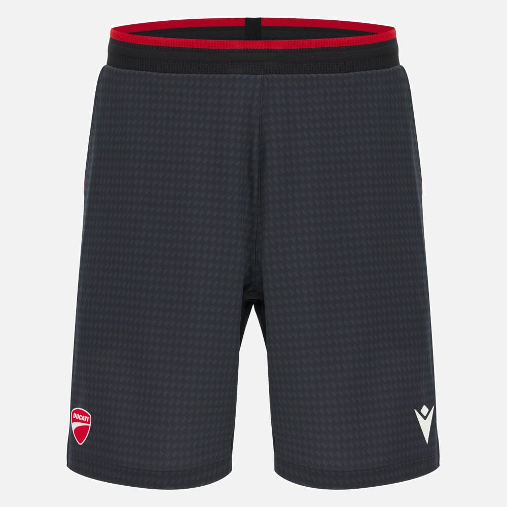 Ducati x Macron Men's Padel Shorts - Black Shorts Ducati