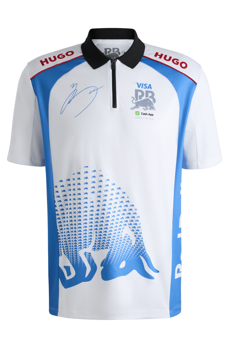 Visa Cash App RB F1 2025 Men's Yuki Tsunoda Team Polo Shirt