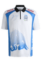 Visa Cash App RB F1 2025 Men's Yuki Tsunoda Team Polo Shirt - White Polos Visa Cash App RB
