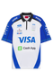 Visa Cash App RB F1 2026 Men's Team Polo Shirt - White Polos Visa Cash App RB