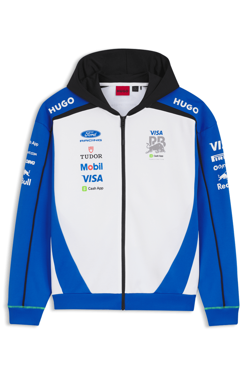 Visa Cash App RB F1 2026 Team Full Zip Hoodie - White – CMC