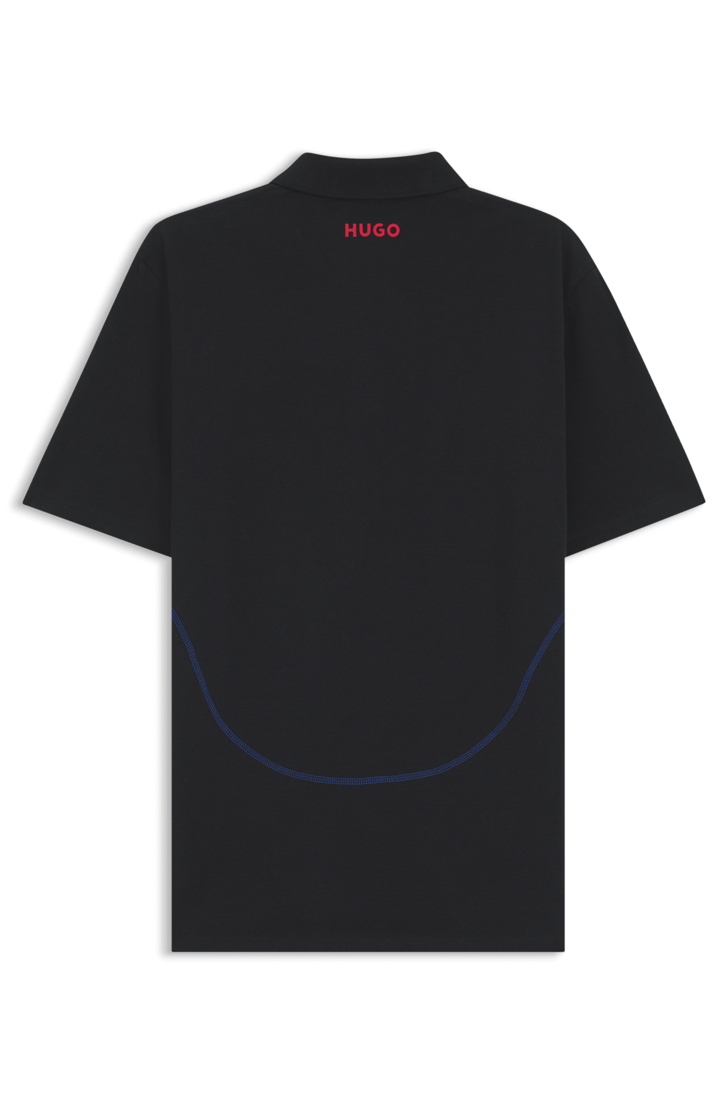 Visa Cash App RB F1 Men's Fanwear Polo Shirt - Black/White Polos Visa Cash App RB