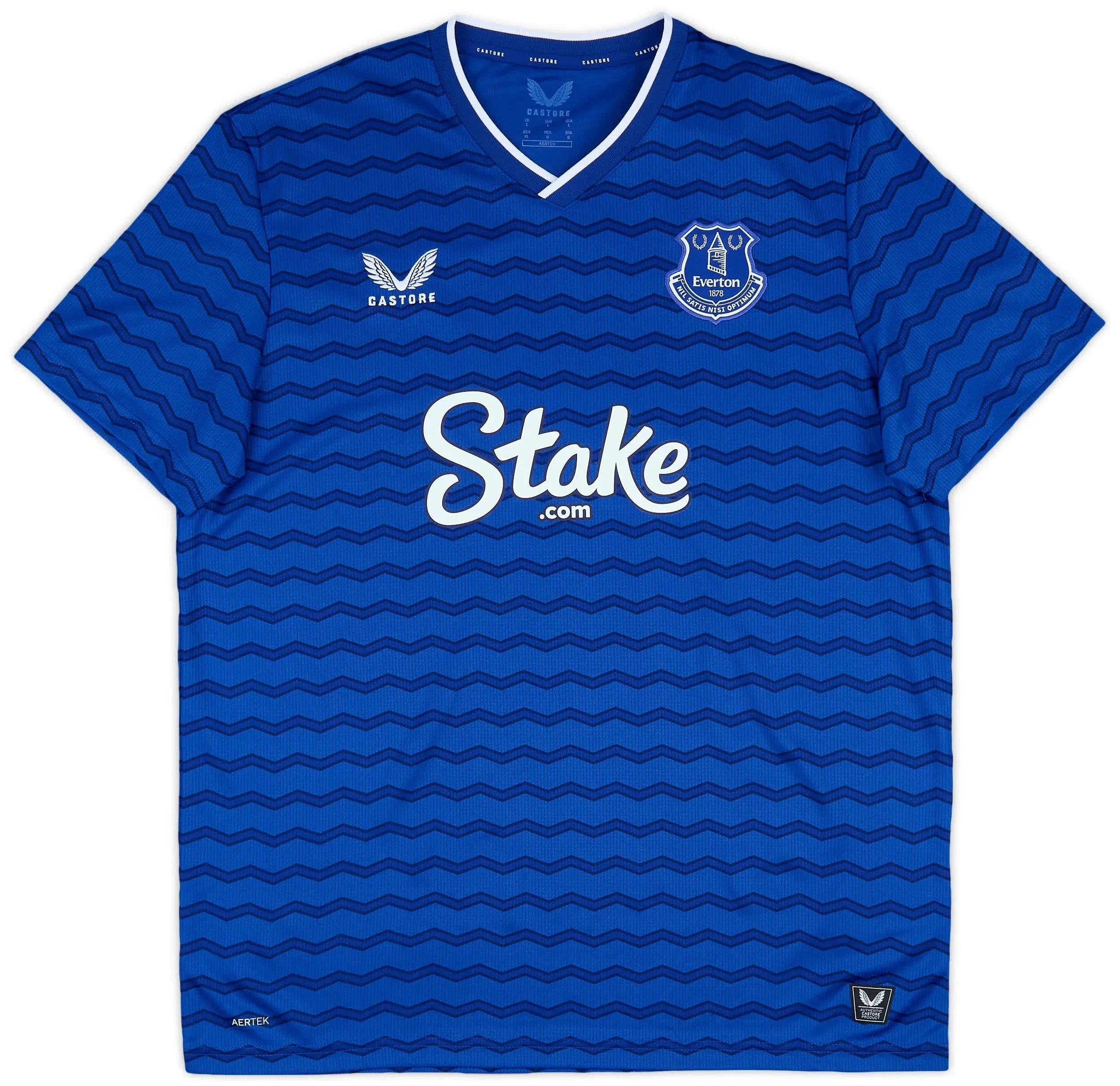 Everton Football Kids Home T-Shirt - Youth Surf the Web T-shirts Castore Football