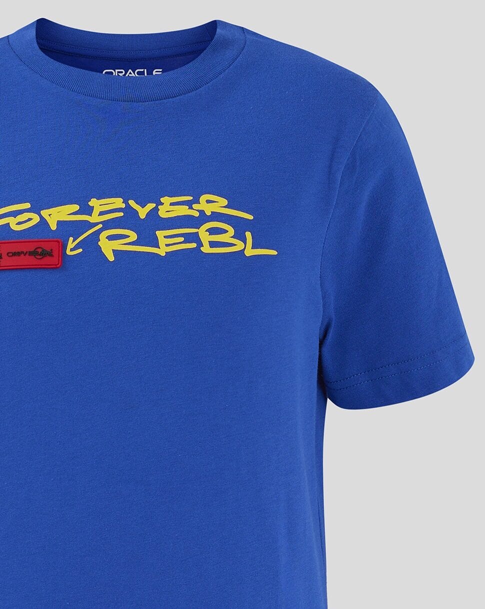 Red Bull Racing F1 20th Anniversary Kids T-Shirt - Youth Blue T-shirts Red Bull Racing