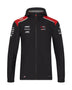 Haas Racing F1 2026 Team Rain Jacket - Black Jackets Haas F1 Racing Team