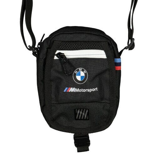 BMW Motorsport Puma Portable Small Shoulder Bag - Black Wallets BMW Motorsports