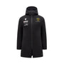 Automobili Lamborghini Squadra Corse Men's Team Parka Jacket - Black Jackets Automobili Lamborghini