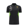 Automobili Lamborghini Squadra Corse Men's Team Polo Shirt - White/Black Polos Automobili Lamborghini S Black