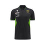 Automobili Lamborghini Squadra Corse Men's Team Polo Shirt - White/Black Polos Automobili Lamborghini S Black