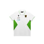 Automobili Lamborghini Squadra Corse Kids Team Polo Shirt - Youth Black/White Polos Automobili Lamborghini 4-6 Years White