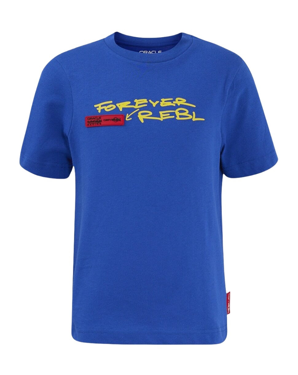 Red Bull Racing F1 20th Anniversary Kids T-Shirt - Youth Blue T-shirts Red Bull Racing