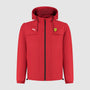 Scuderia Ferrari F1 Men's Rain Jacket -Dark Cherry/Puma Black Jackets Scuderia Ferrari XS Red