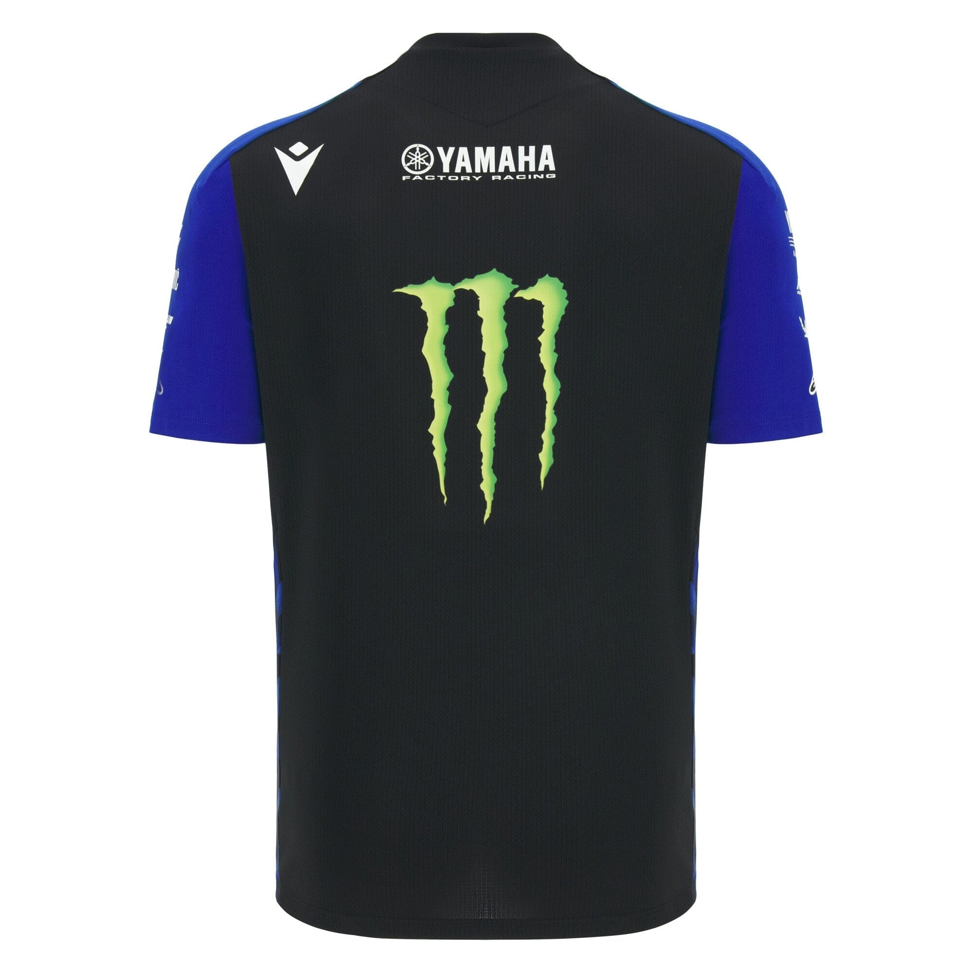 Monster Energy Yamaha 2026 Men's Team Replica T-Shirt - Black T-shirts Yamaha Racing