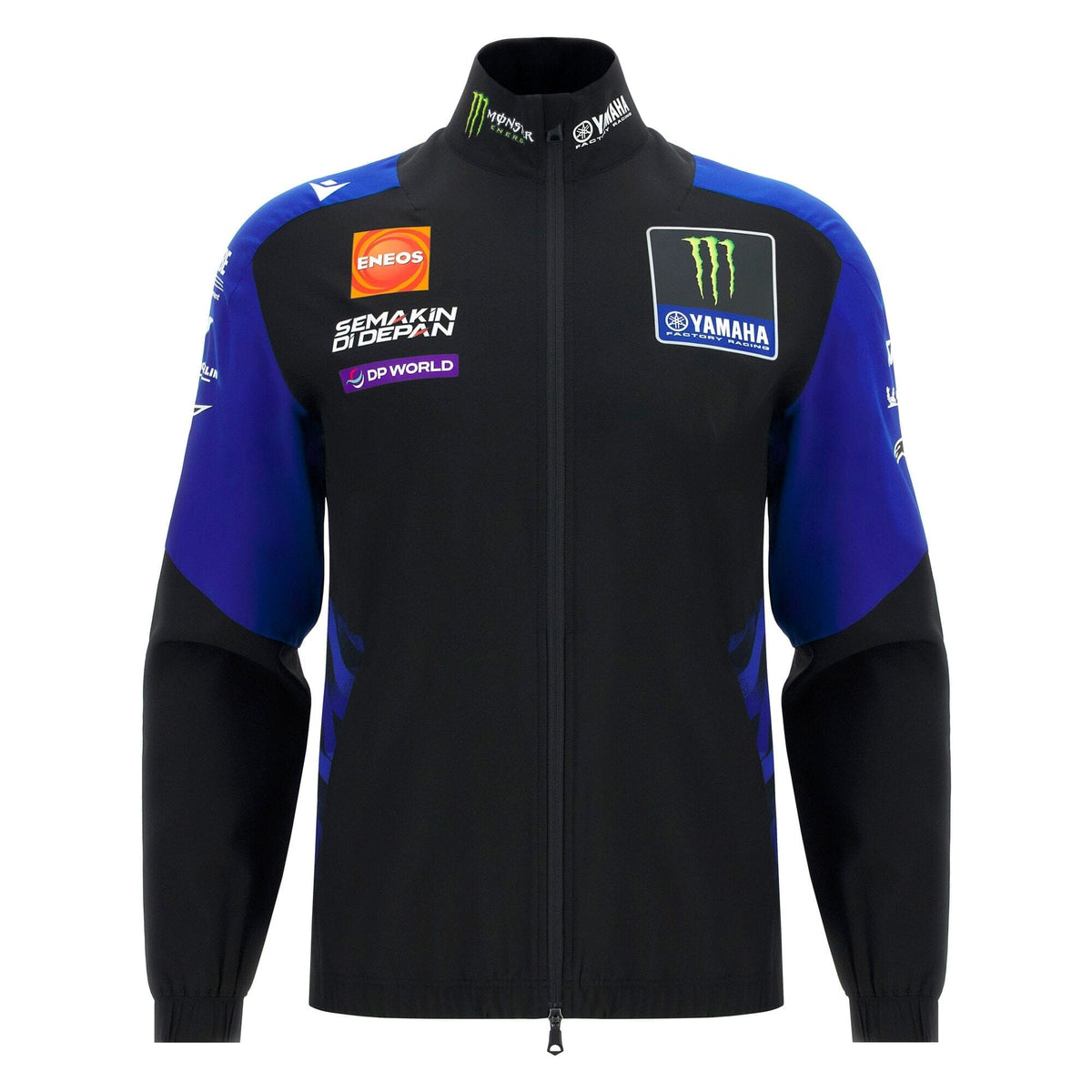 Monster Energy Yamaha Men's 2026 Team Full Zip Sweatshirt - Black