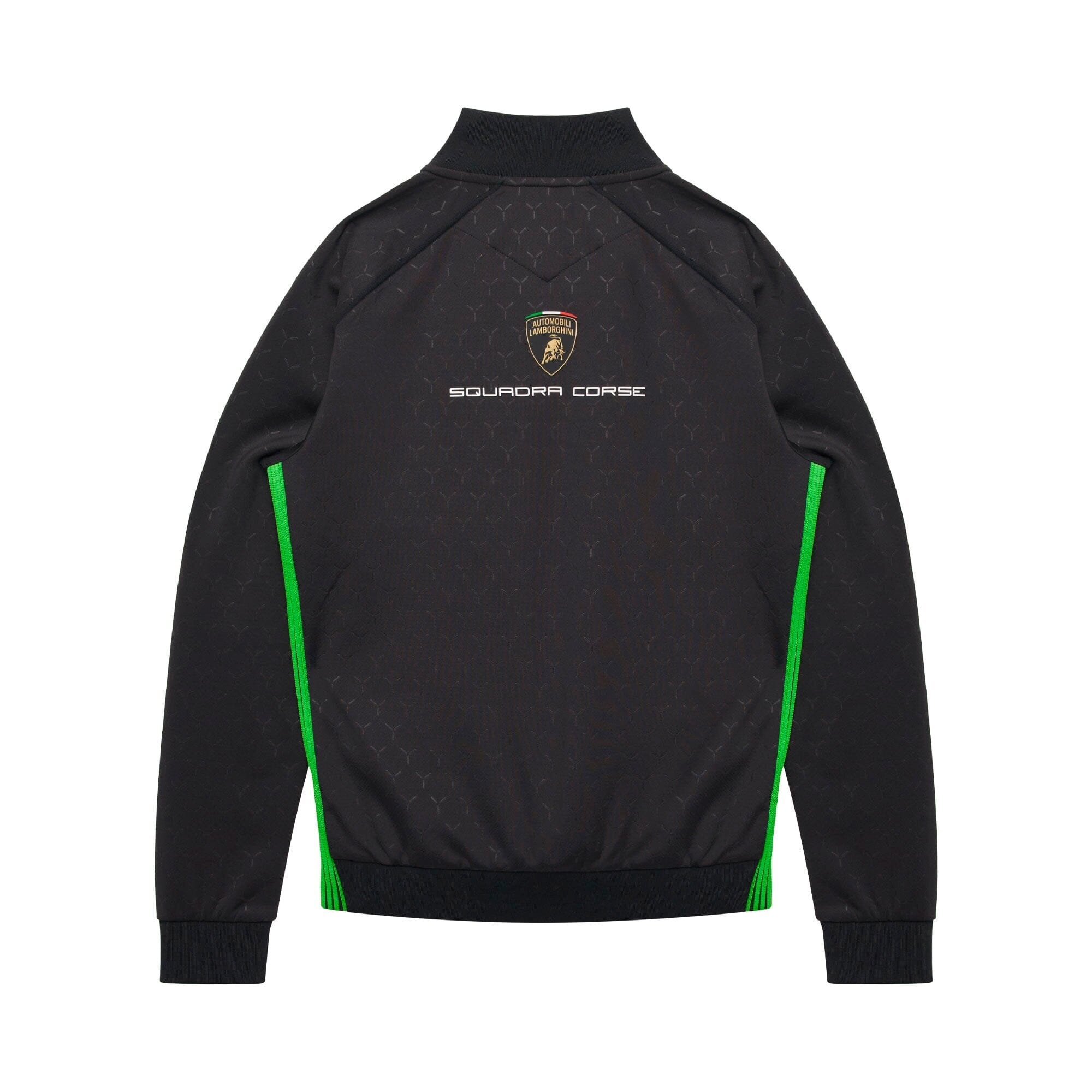 Automobili Lamborghini Squadra Corse 2026 Kids Full Zip Sweatshirt - Black Sweatshirt Automobili Lamborghini