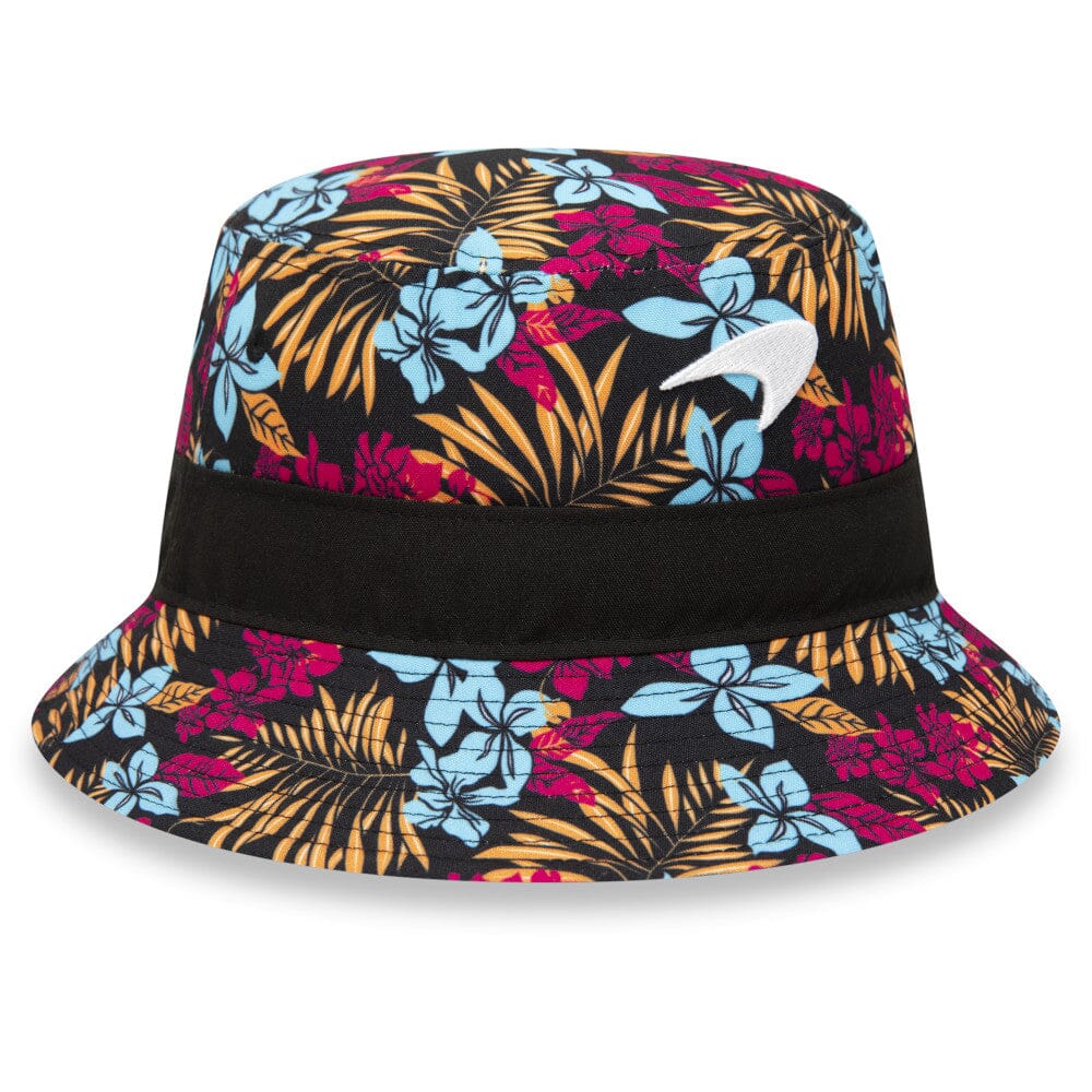 McLaren Racing F1 New Era 940 2023 Special Edition Miami Floral Bucket Hat Hats McLaren