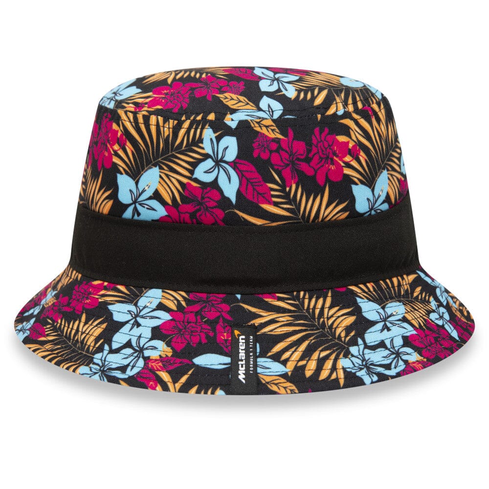 McLaren Racing F1 New Era 940 2023 Special Edition Miami Floral Bucket Hat Hats McLaren