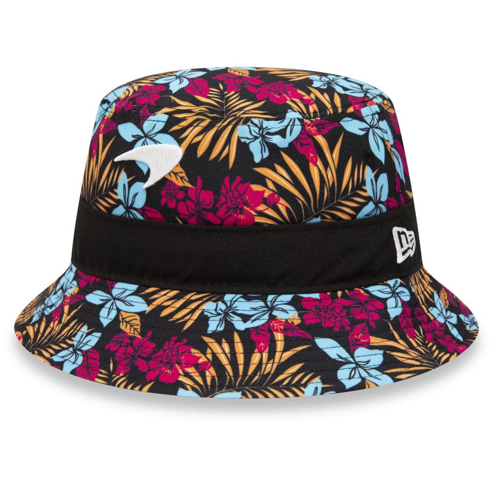 McLaren Racing F1 New Era 940 2023 Special Edition Miami Floral Bucket Hat Hats McLaren