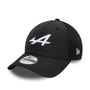 Alpine Racing F1 2024 New Era 9Forty Team Hat - Black Hats Alpine
