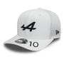Alpine Racing F1 2024 New Era 9Fifty Pierre Gasly Team Hat - White Hats Alpine