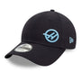 Haas Racing F1 New Era 9Forty Seasonal Baseball Hat - Navy Hats Haas F1 Racing Team