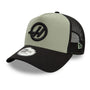 Haas Racing F1 New Era Seasonal EF Trucker Hat - Black Hats Haas F1 Racing Team