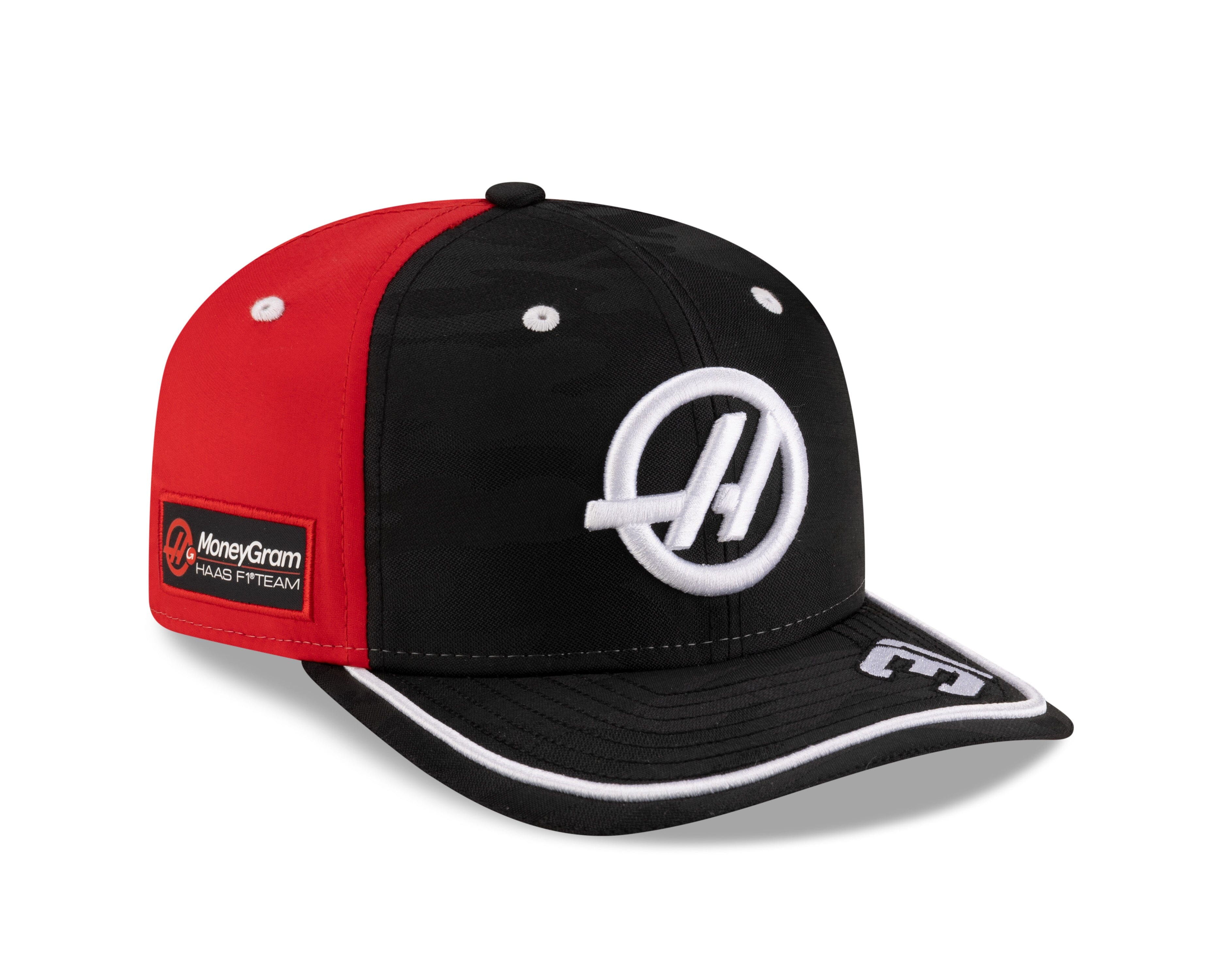 Haas Racing F1 New Era 9Seventy 2025 Esteban Ocon Team Hat - Black Hats Haas F1 Racing Team